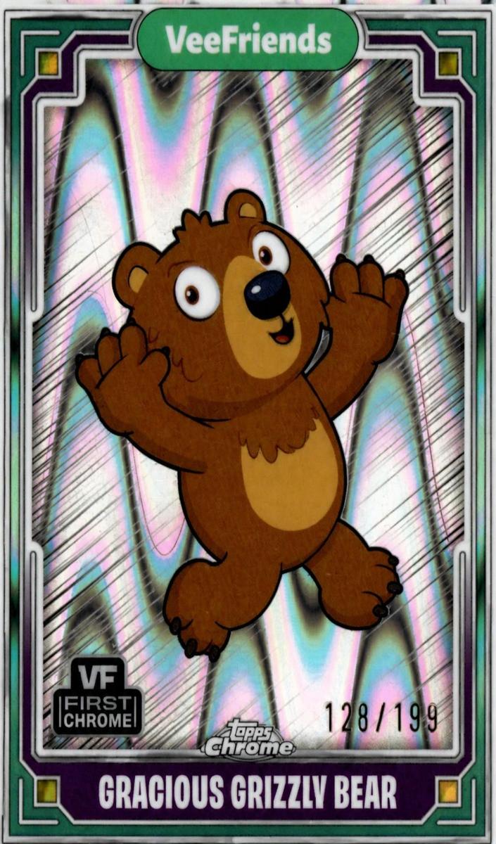 2025 Gracious Grizzly Bear [Orange Refractor] #10