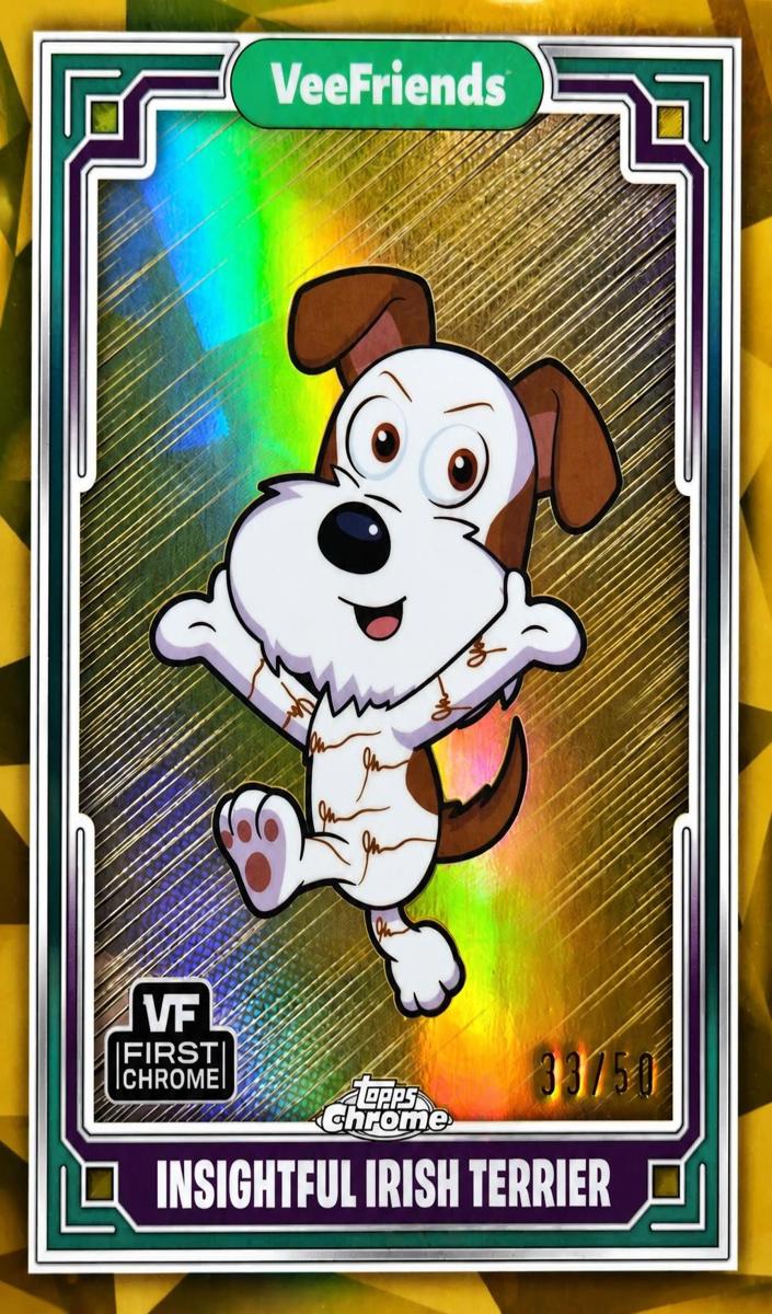 2025 Insightful Irish Terrier [Gold Refractor] #58