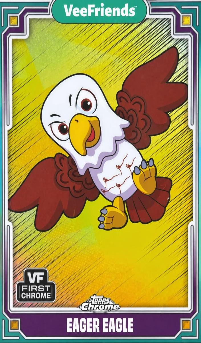 2025 Eager Eagle [Yellow Refractor] #5