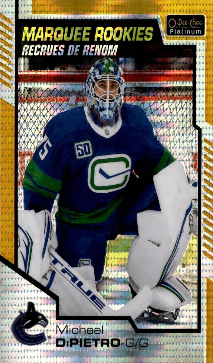 2020 O-Pee-Chee Platinum Michael DiPietro [Seismic Gold] #172 card