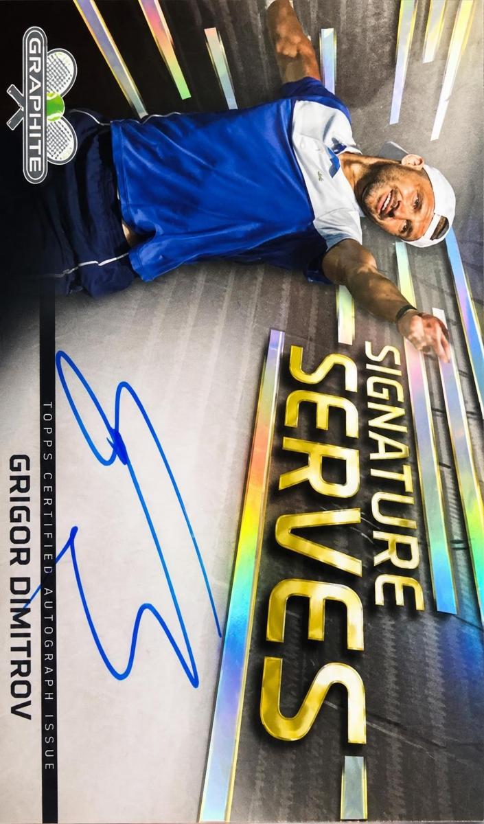 2024 Topps Graphite Grigor Dimitrov #SS-GD card