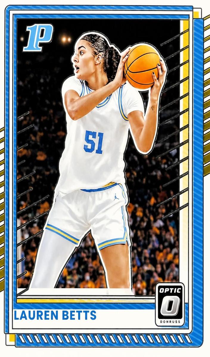 2025 Panini Donruss Lauren Betts #118 card
