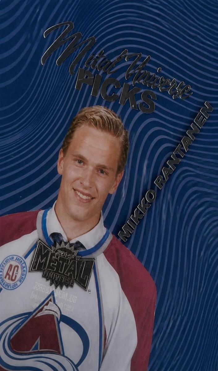 2021 Skybox Metal Universe Mikko Rantanen #P-17 card
