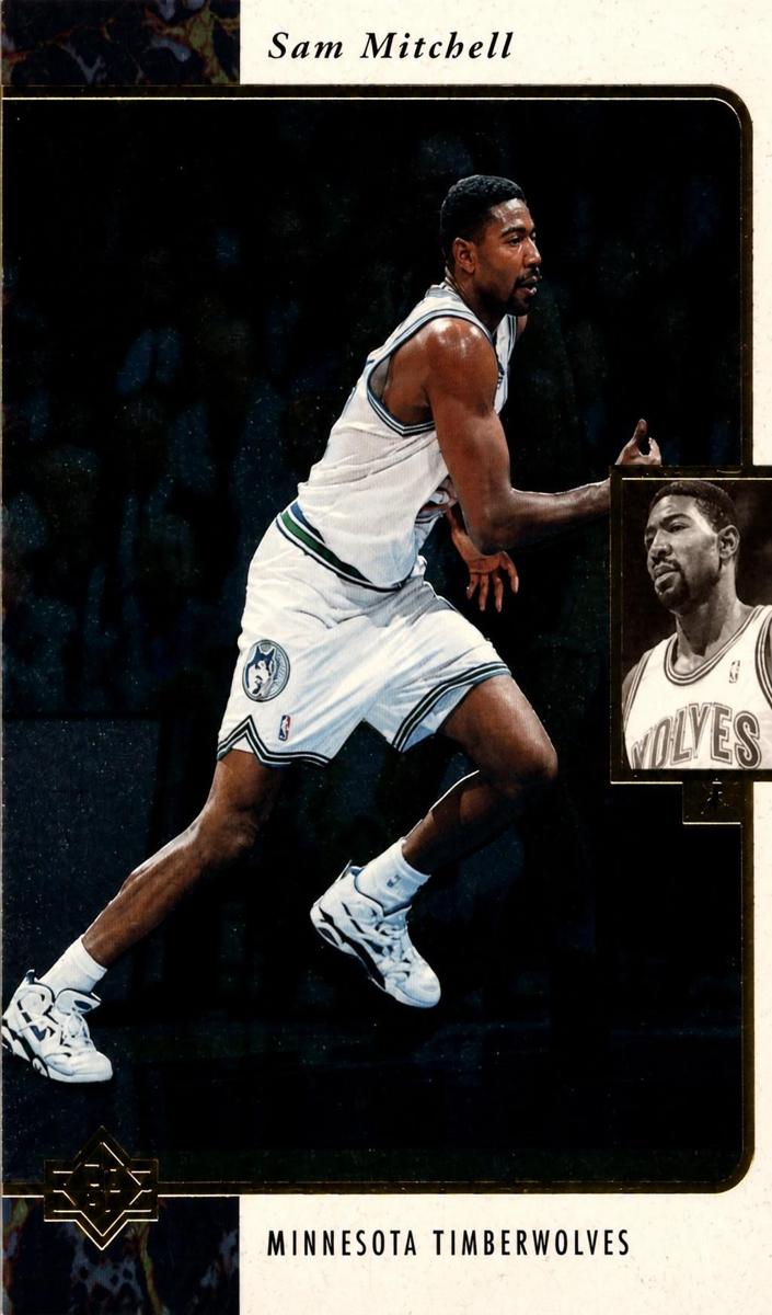 1995 SP Sam Mitchell #80 card