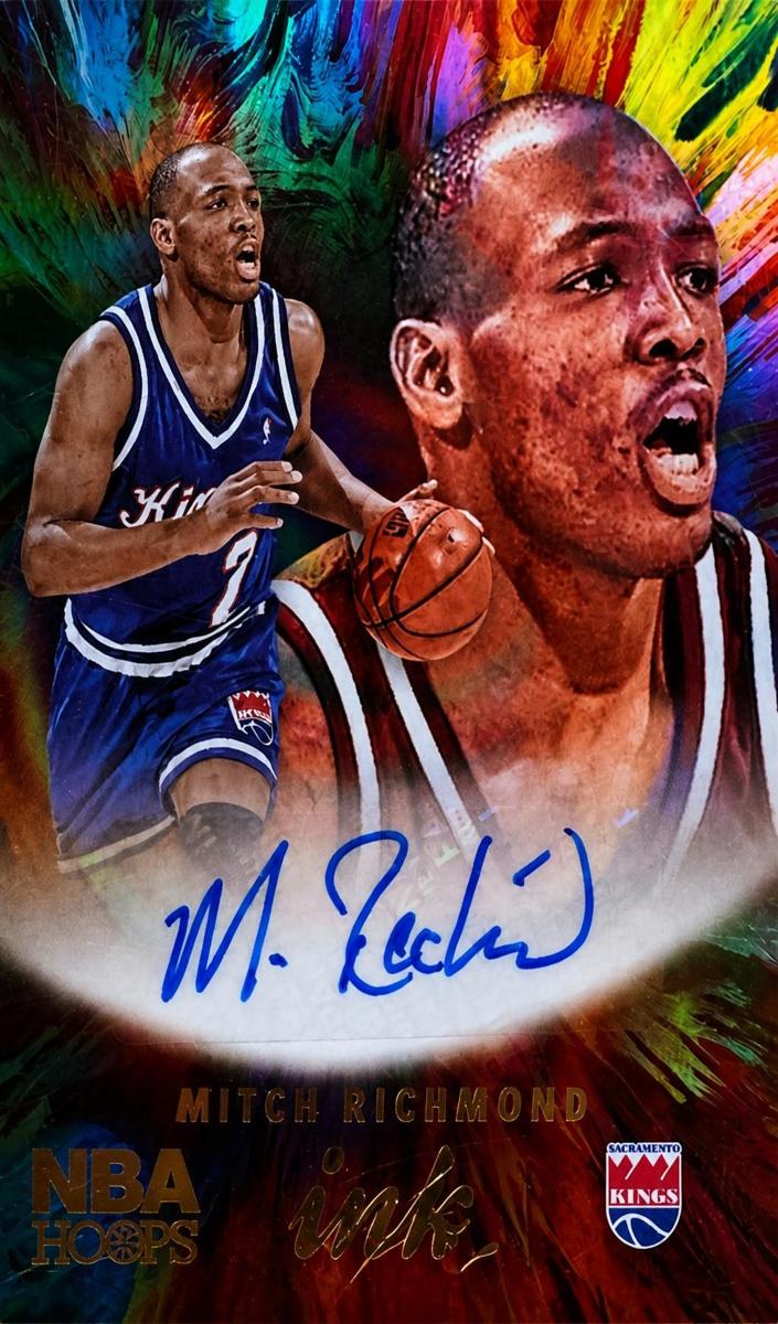 2022 Panini Hoops Mitch Richmond #HI-MRM card