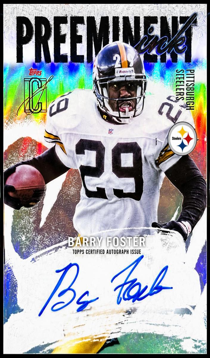 Barry Foster 2025 Topps Signature Class Preeminent Ink Football