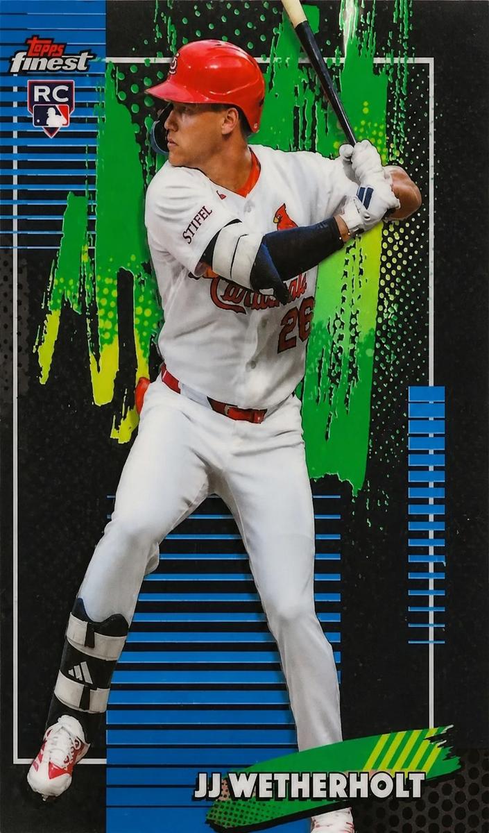 JJ Wetherholt 2026 Topps Finest Baseball card