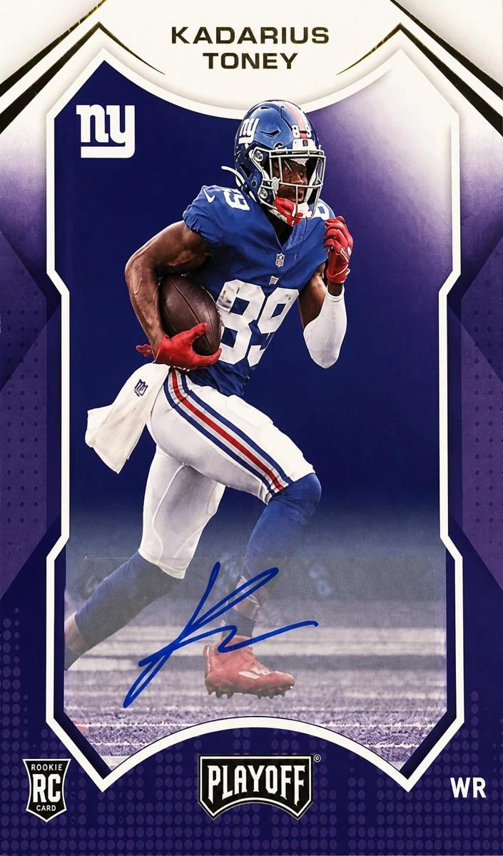 2021 Panini Playoff Kadarius Toney #210 card
