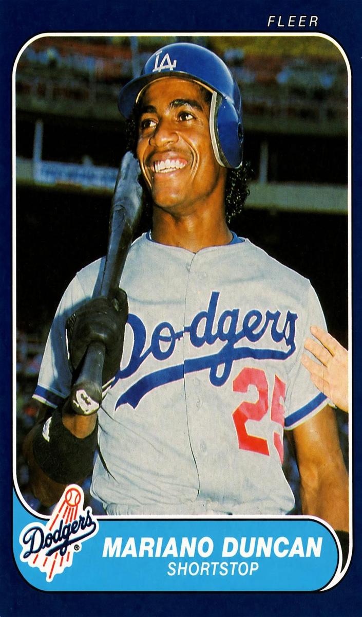 1986 Mariano Duncan #129