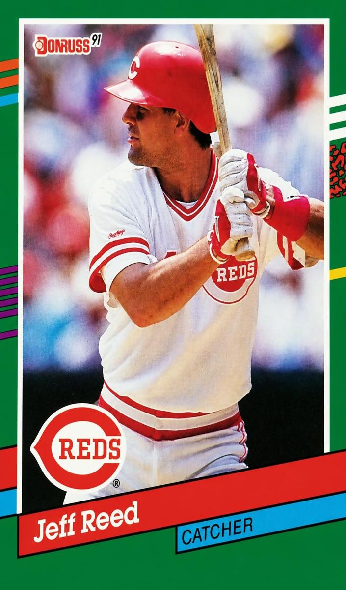 1991 Donruss Jeff Reed #741 card