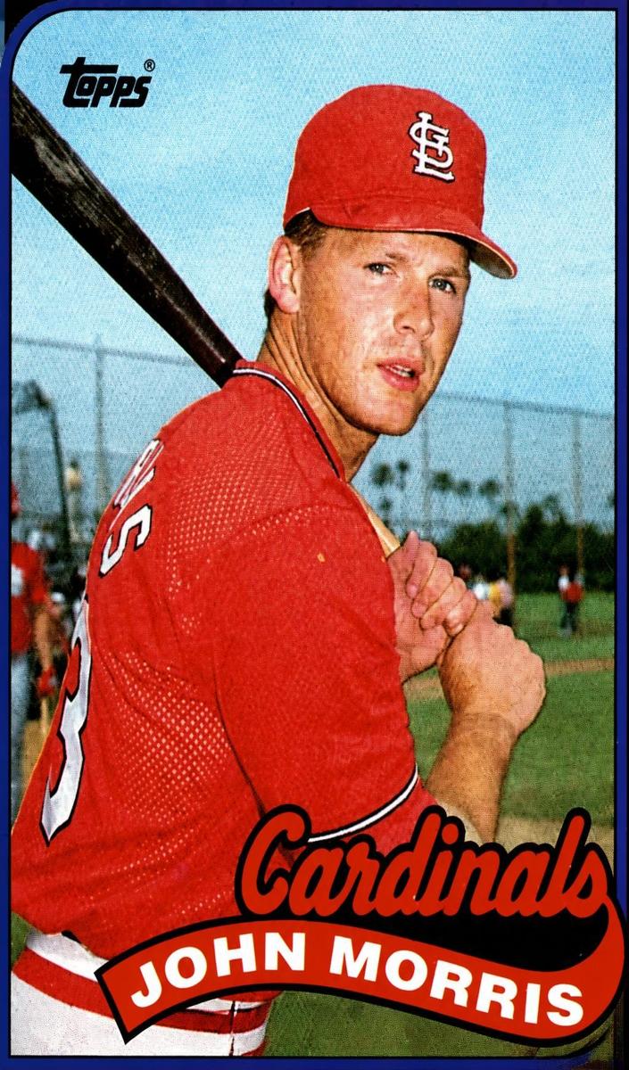 1989 Topps John Morris #578 card