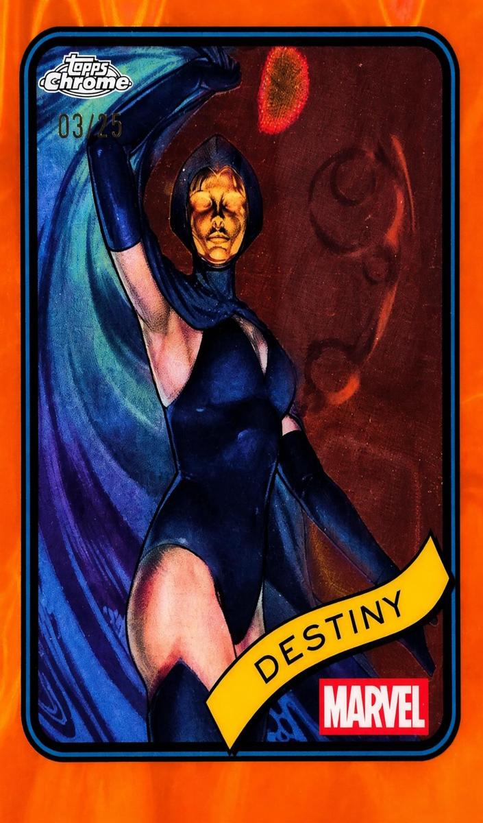 2025 Destiny [Clawed Chrome Red Refractor] #175