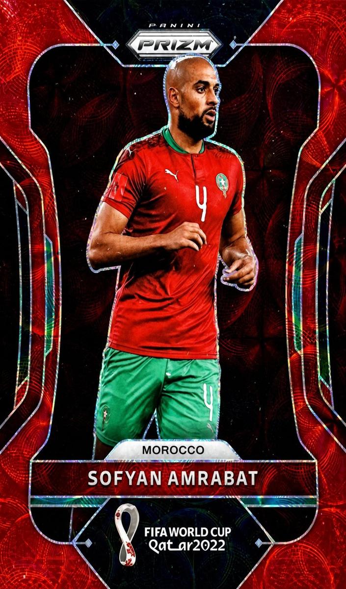 2022 Sofyan Amrabat [Choice Prizms Red] #243