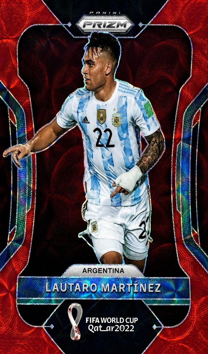 2022 Lautaro Martinez [Choice Prizms Red] #5