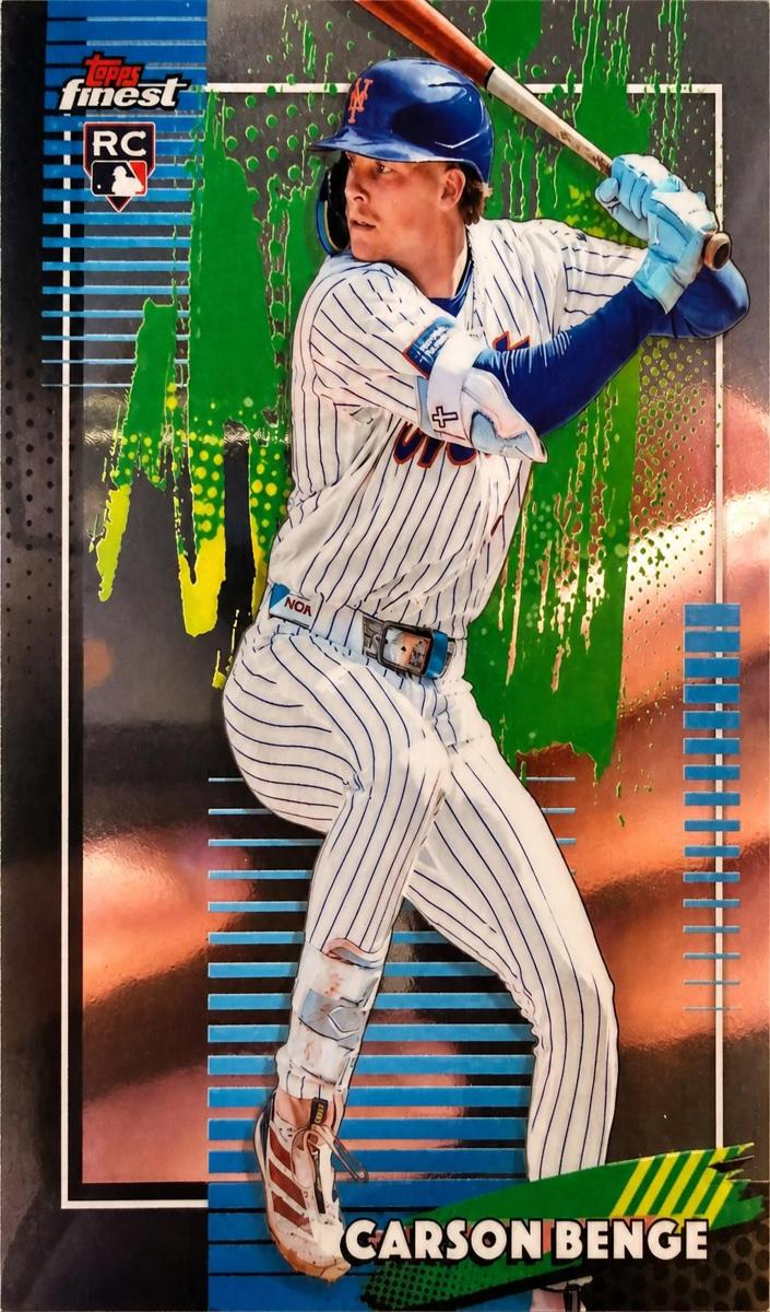 Carson Benge 2026 Topps Finest Baseball card