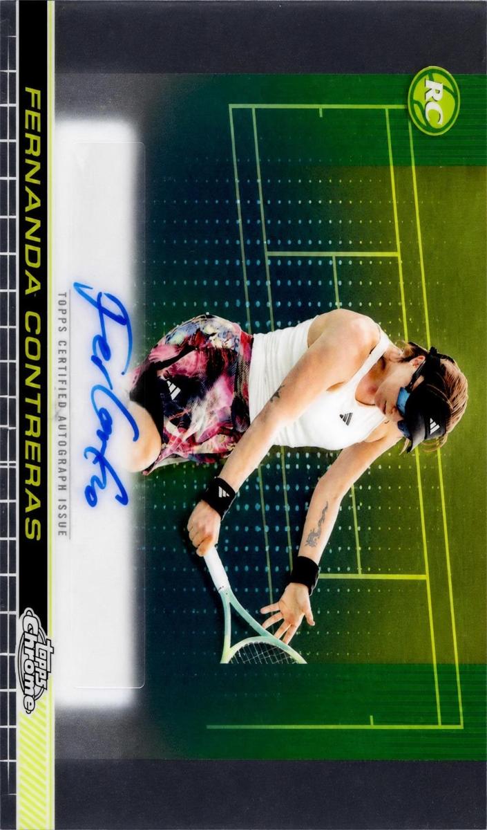 2024 Topps Chrome Fernanda Contreras #TCA-FCS card