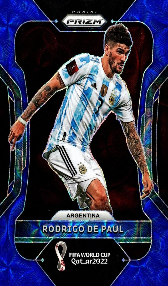 2022 Rodrigo de Paul [Choice Prizms Blue] #12