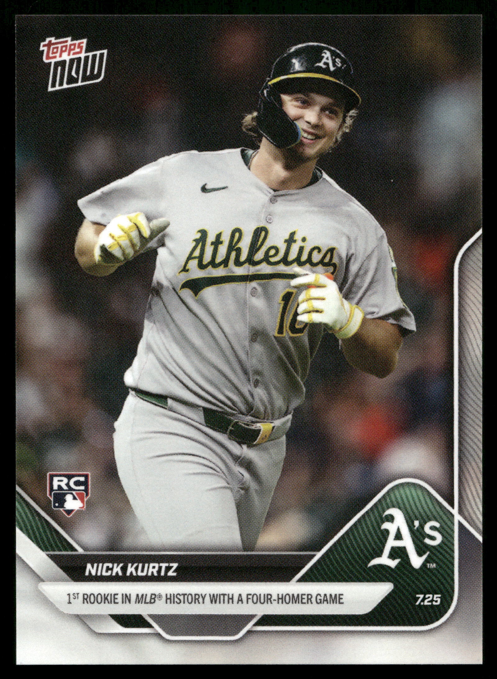 Nick Kurtz 2025 Topps Baseball card