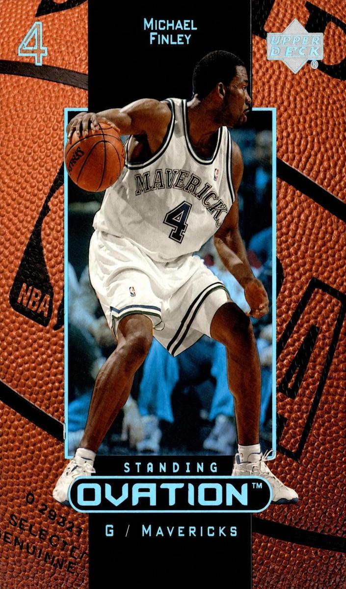 2000 Upper Deck Ovation Michael Finley #11 card
