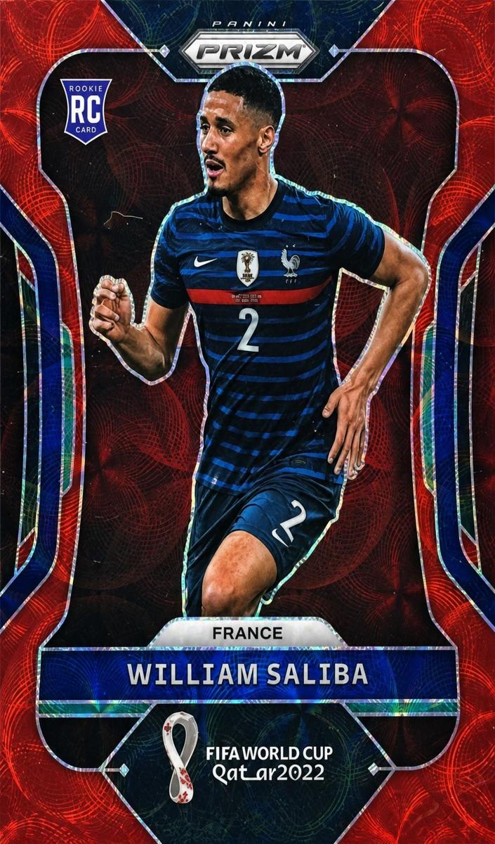 2022 William Saliba [Choice Prizms Red] #106