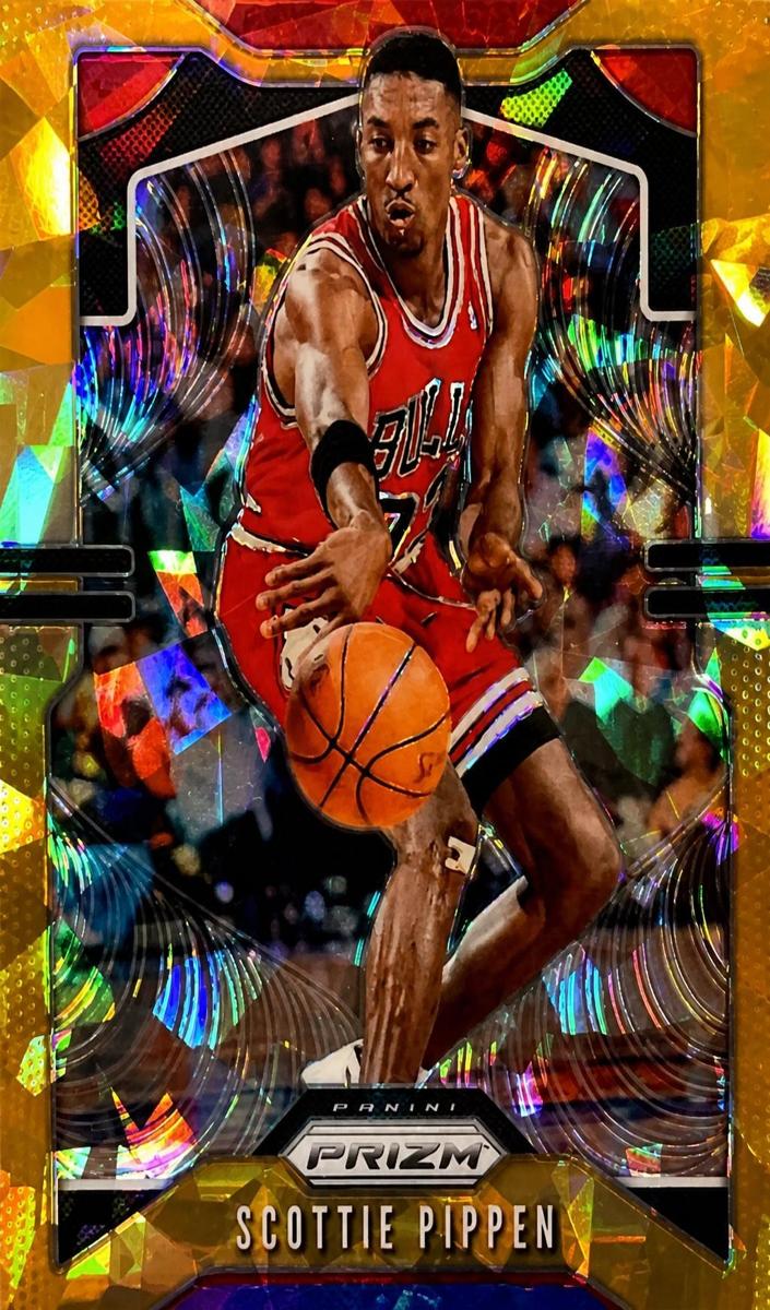 2019 Panini Prizm Scottie Pippen [Gold] #10 card