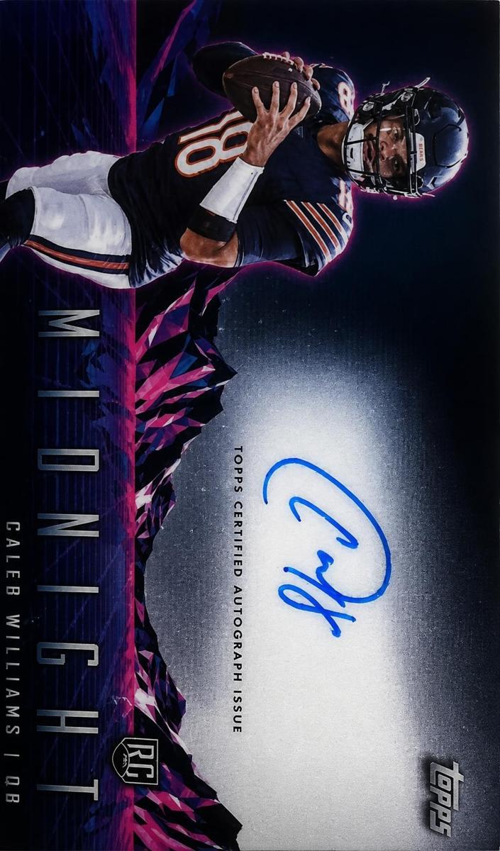 2024 Topps Midnight Rookie Horizon Autograph Caleb Williams #RHS-CW card