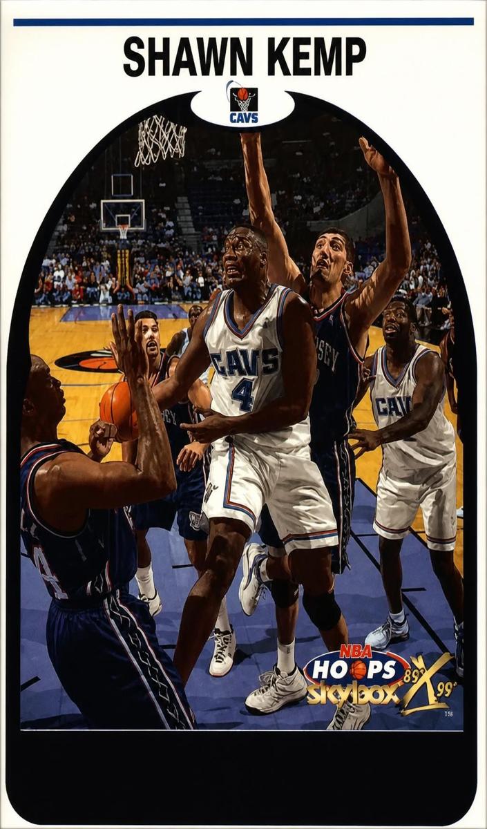 1999 Shawn Kemp [Hoopla] #16