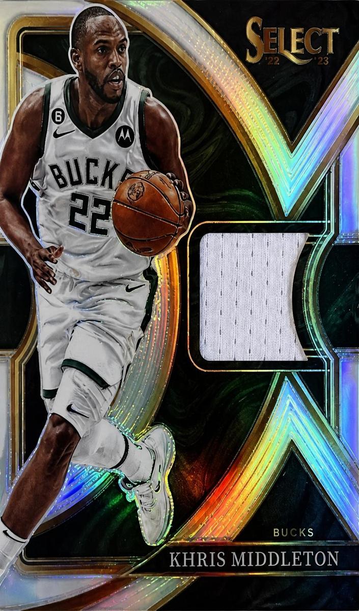 2022 Panini Select Khris Middleton #SS-KM card