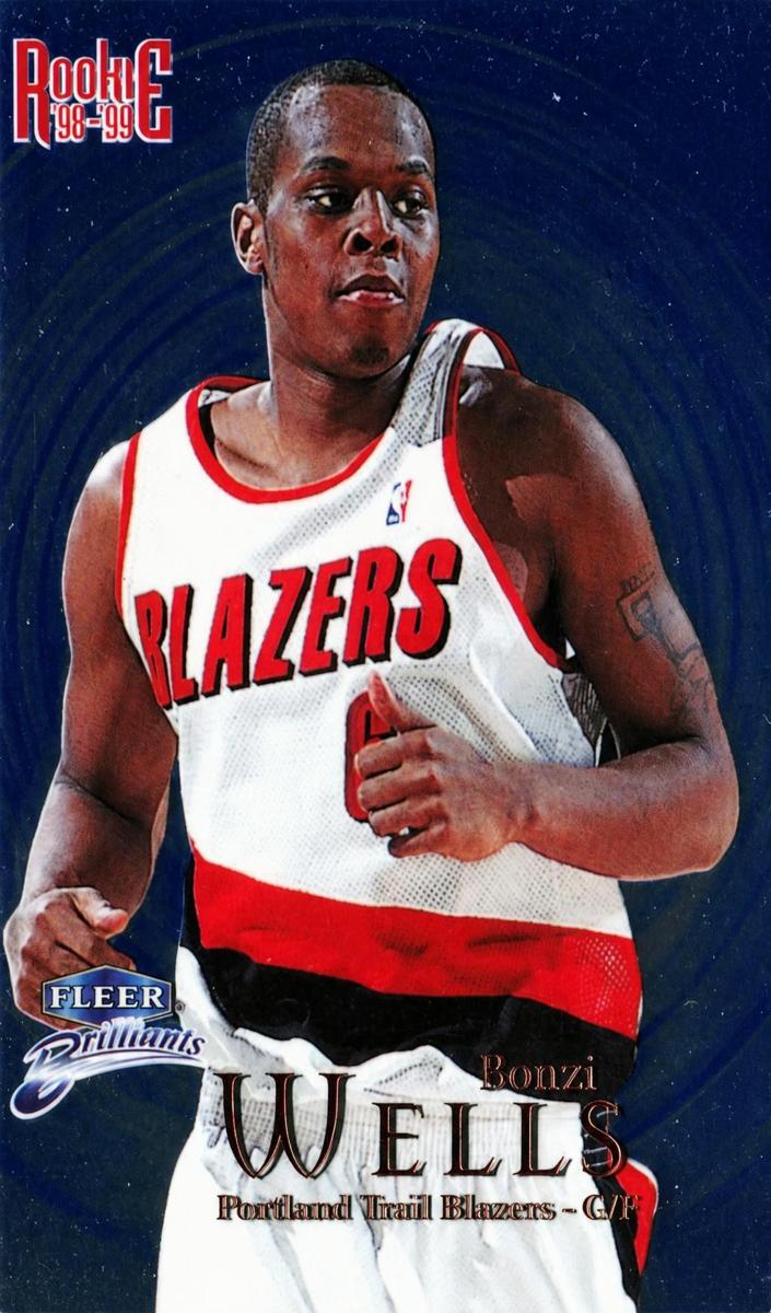 1998 Bonzi Wells [Blue] #111