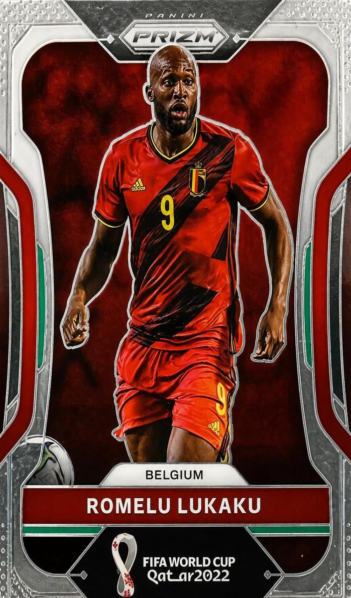 2022 Panini Prizm FIFA World Cup Qatar Romelu Lukaku #20 card