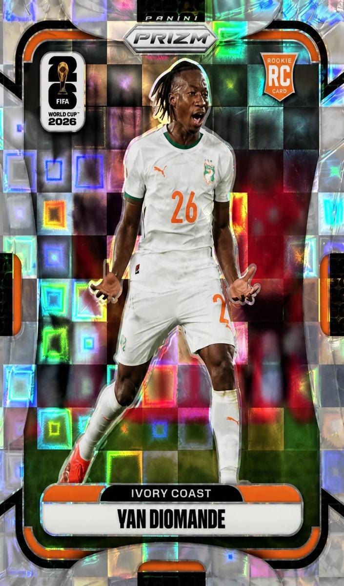 2026 Panini Prizm FIFA World Cup Yan Diomande [Pandora] #257 card
