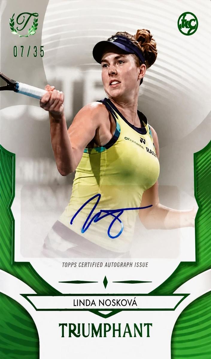 2025 Linda Noskova [Grass Court Green Foil] #27-A