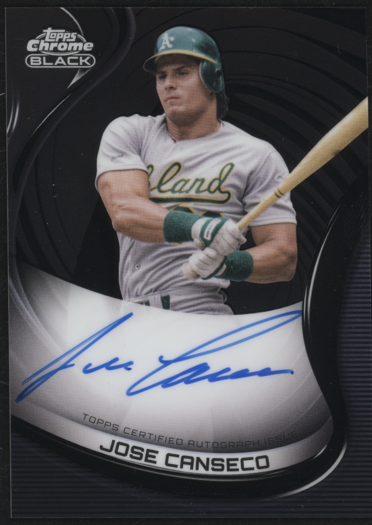 2022 Topps Chrome Black Baseball Jose Canseco #CBA-JCA