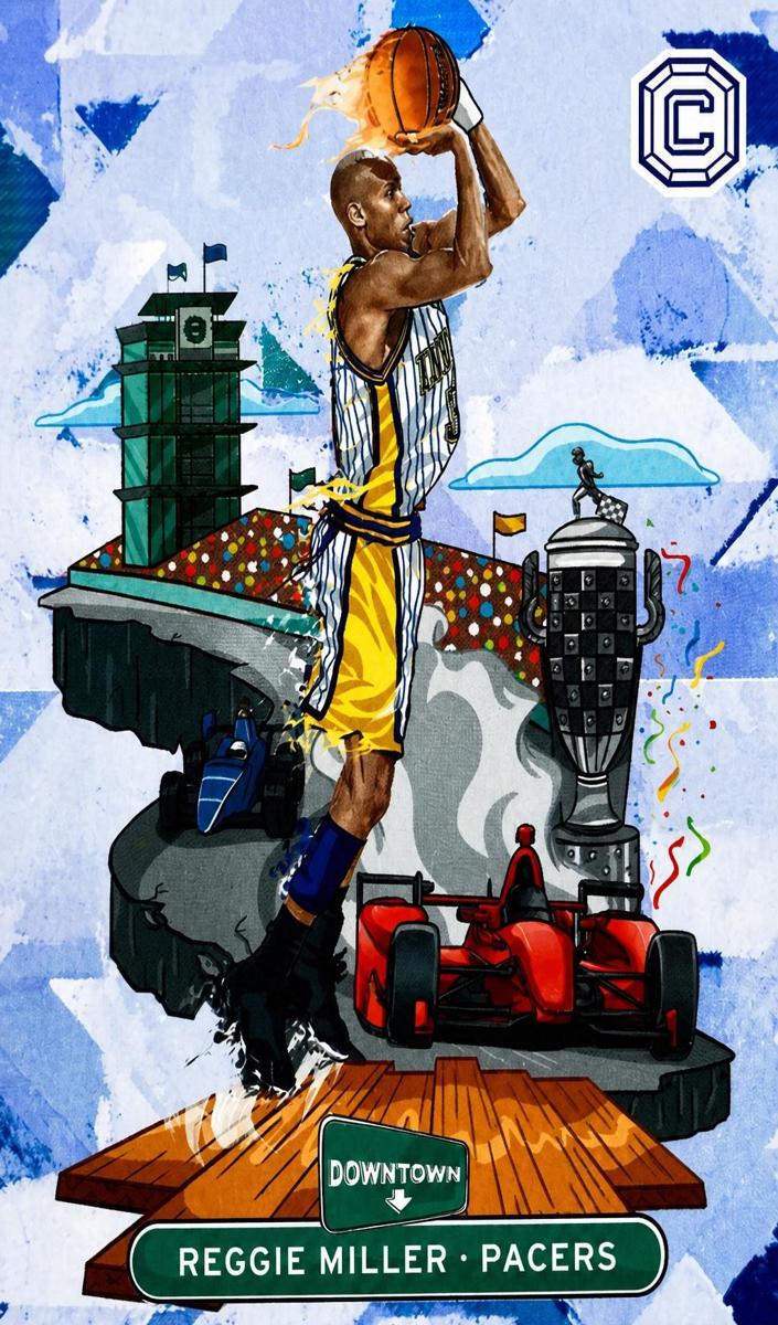 2017 Reggie Miller #DT4