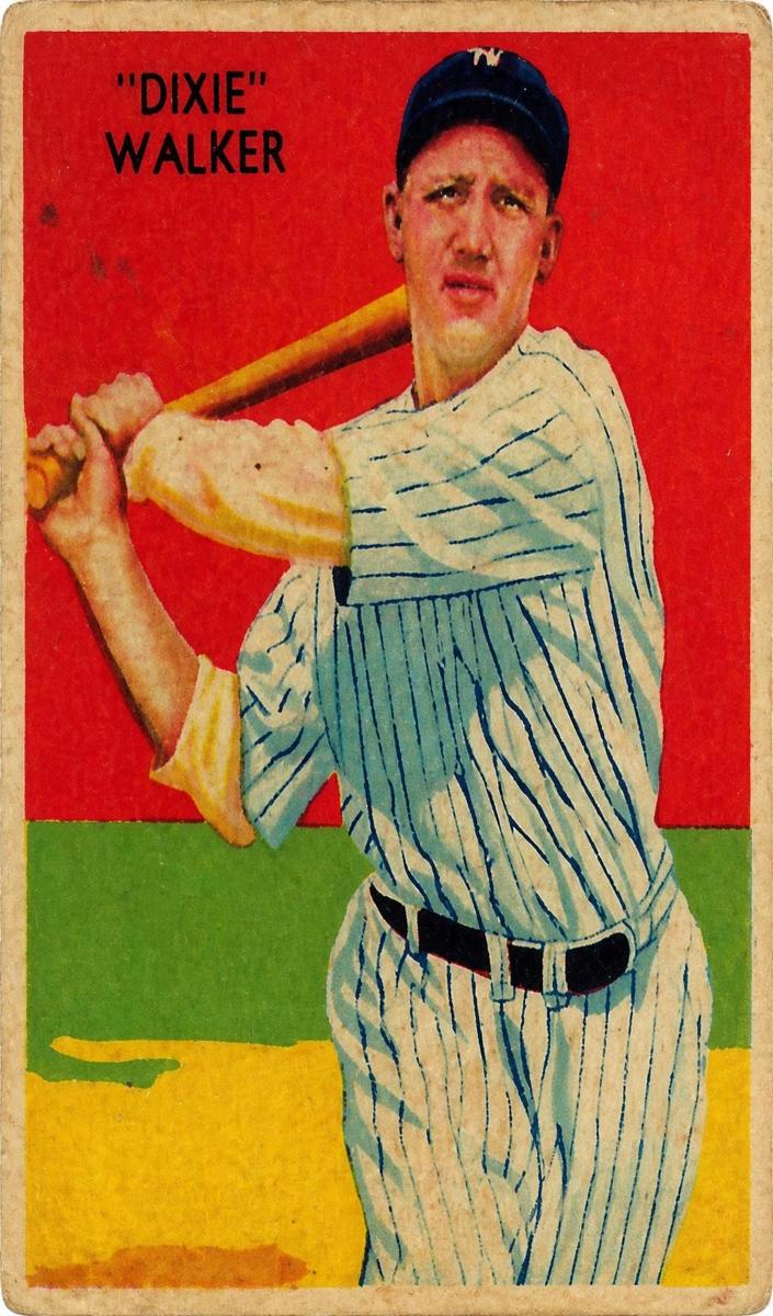 1934 Dixie Walker [No Statistics] #12