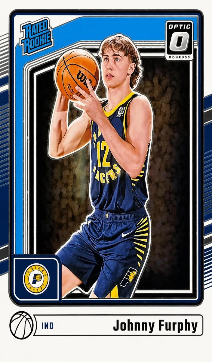 Johnny Furphy 2024-25 Donruss Optic Basketball card