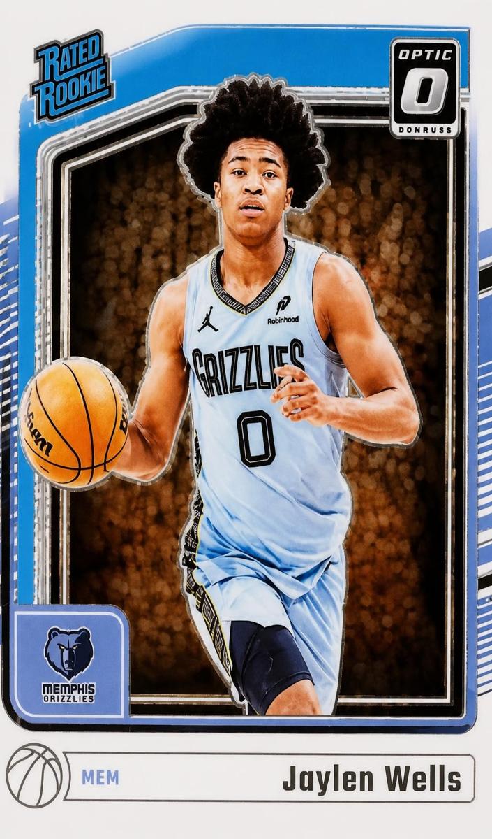 Jaylen Wells 2024-25 Donruss Optic Basketball card