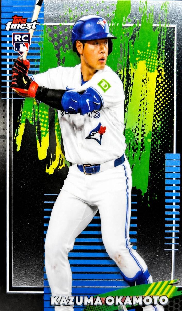 Kazuma Okamoto 2026 Topps Finest Baseball card