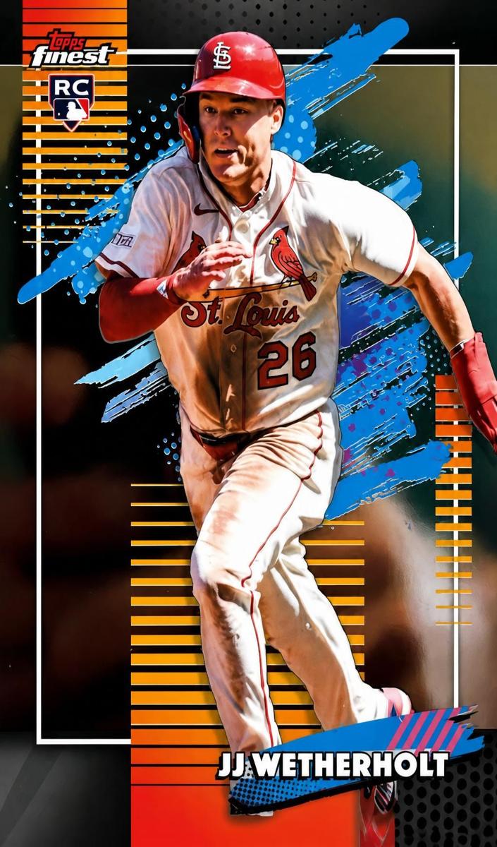 2026 Topps Finest JJ Wetherholt [Pink Mini Diamond Refractor] #127 card