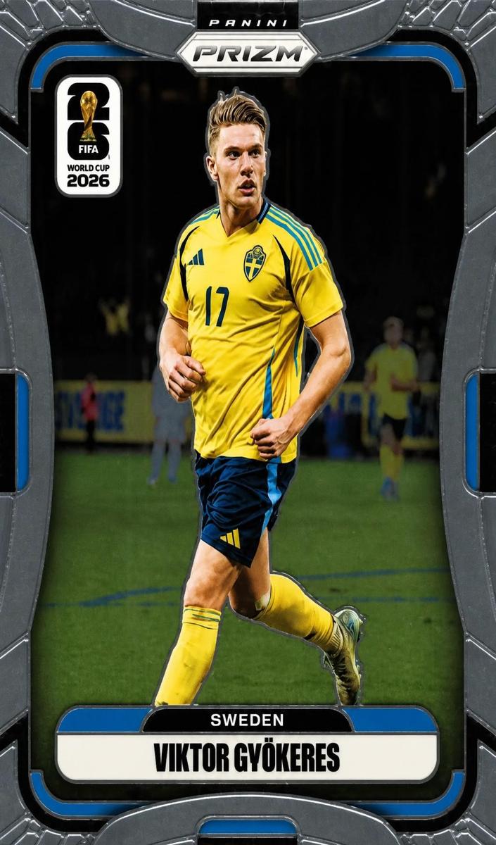 2026 Panini Prizm FIFA World Cup Viktor Gyokeres #495 card