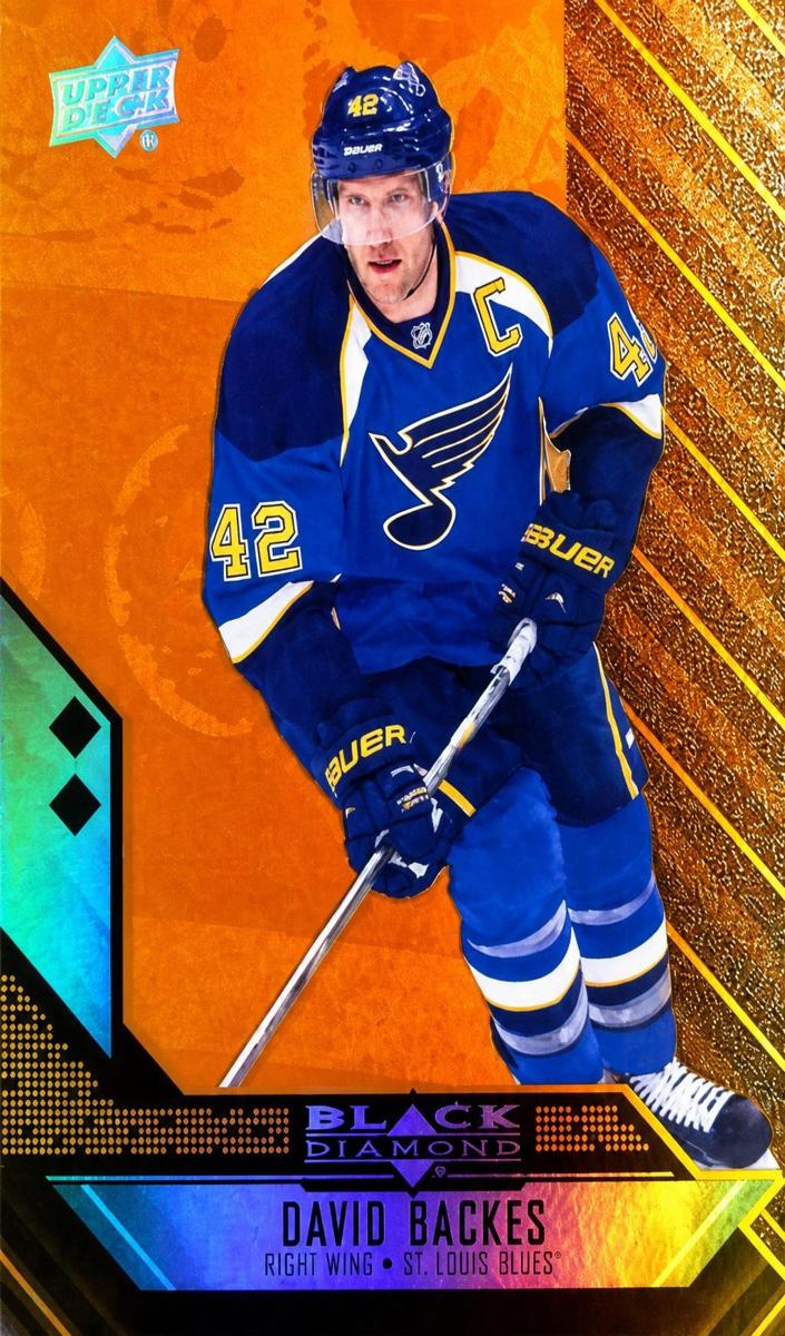 2014 David Backes [Orange] #128