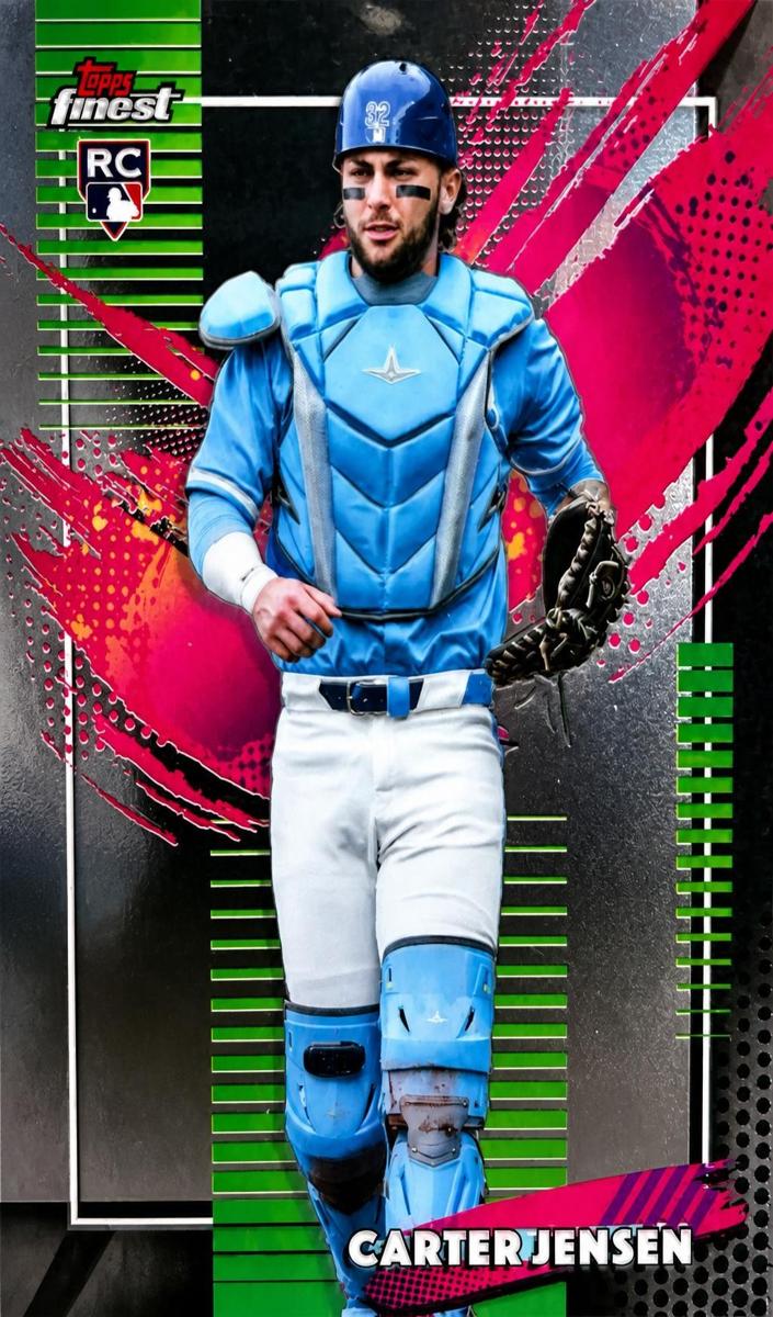 Carter Jensen 2026 Topps Finest Baseball card