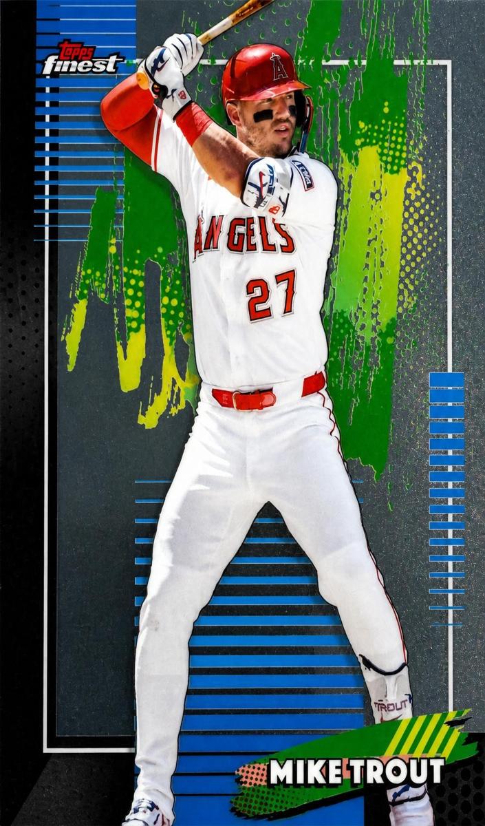 Mike Trout 2026 Topps Finest Baseball card