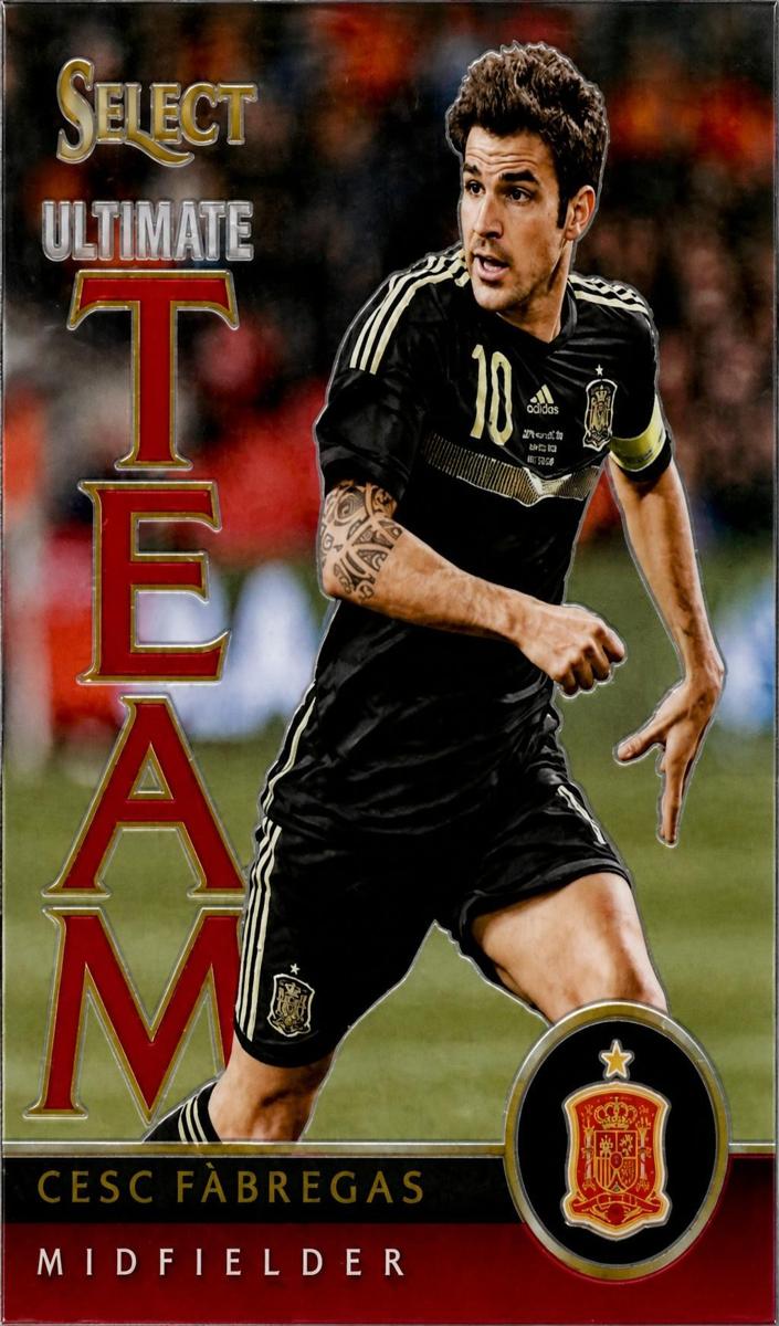 2015 Panini Select Cesc Fabregas [Red] #11 card