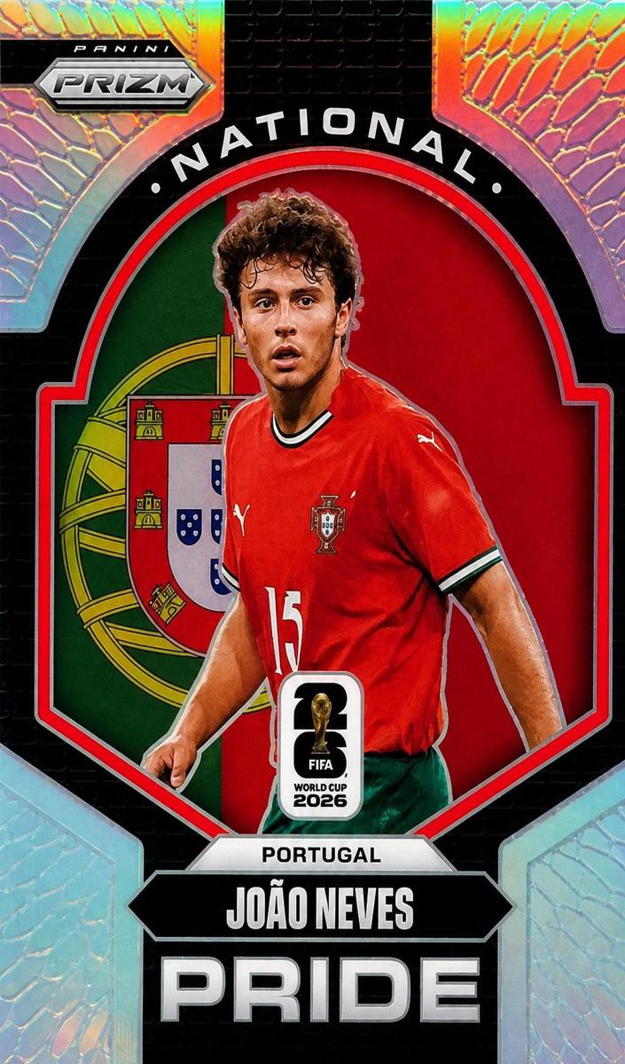 2026 Panini Prizm FIFA World Cup Joao Neves #33 card