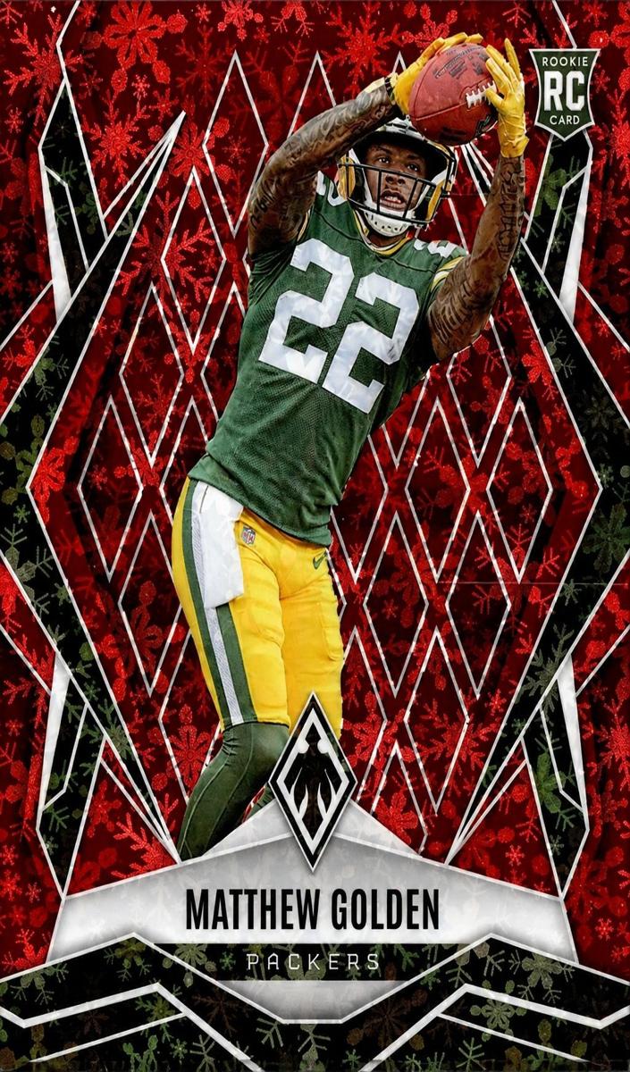 2025 Panini Phoenix Matthew Golden [Silver Autograph] #174 card