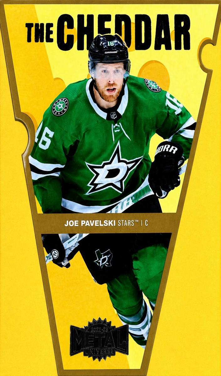 2021 Skybox Metal Universe Joe Pavelski [Gold] #TC-8 card
