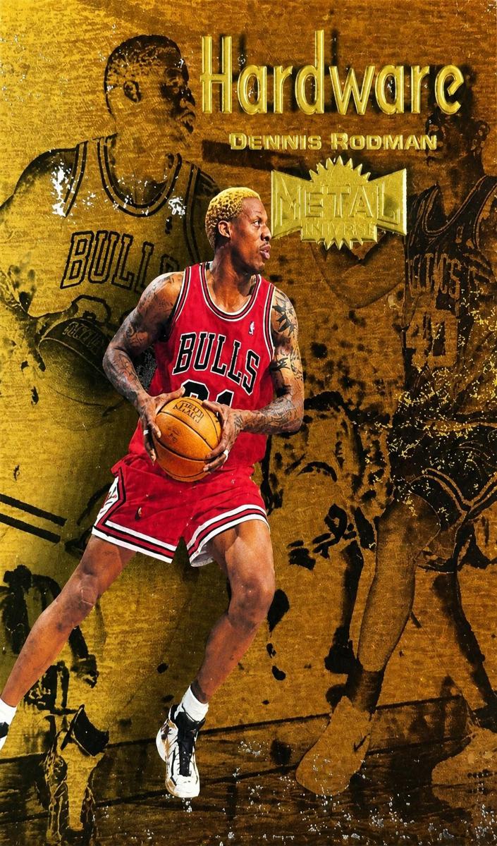 1997 Metal Universe Championship All Millennium Dennis Rodman #11 card