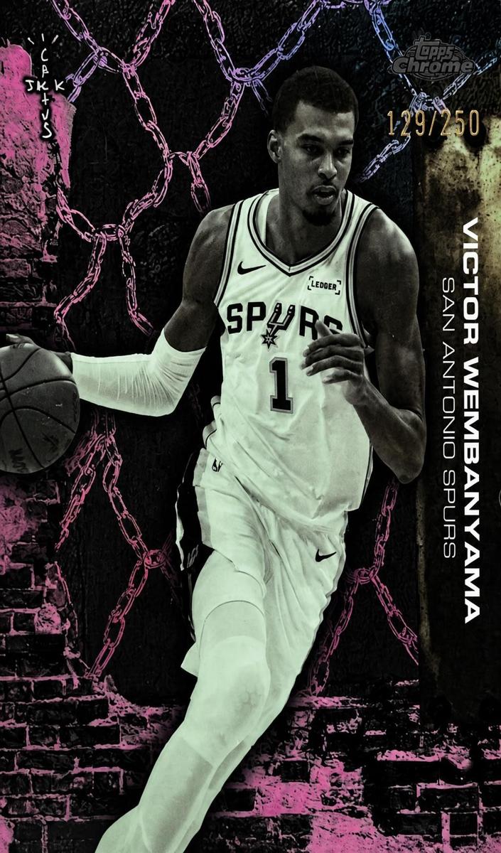 2025 Victor Wembanyama [Pink Refractor] #59