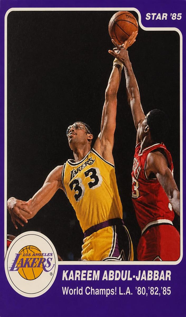 1985 Kareem Abdul-Jabbar [World Champs!] #11